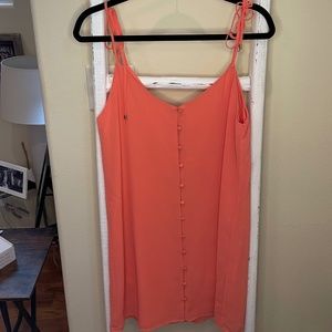 Orange (Salmon) Shift Dress